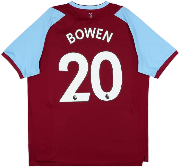 2020-21 West Ham Home Shirt Bowen #20 - 9/10 - (XL)