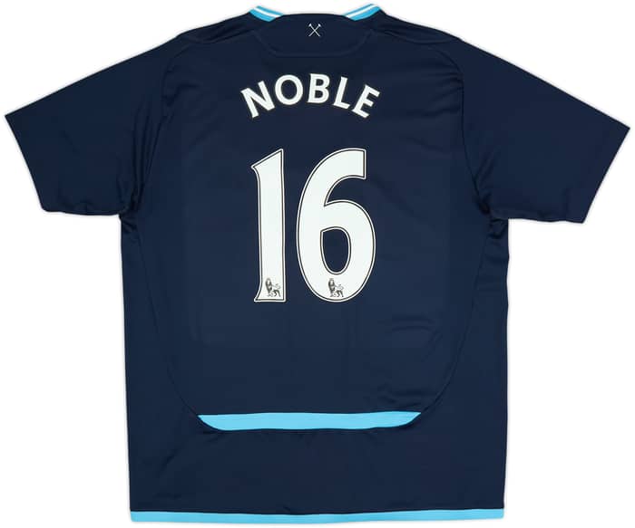 2009-10 West Ham Away Shirt Noble #16 - 10/10 - (XL)