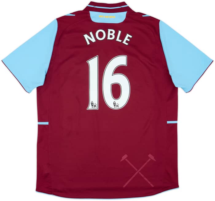 2012-13 West Ham Home Shirt Noble #16 - 6/10 - (XL)