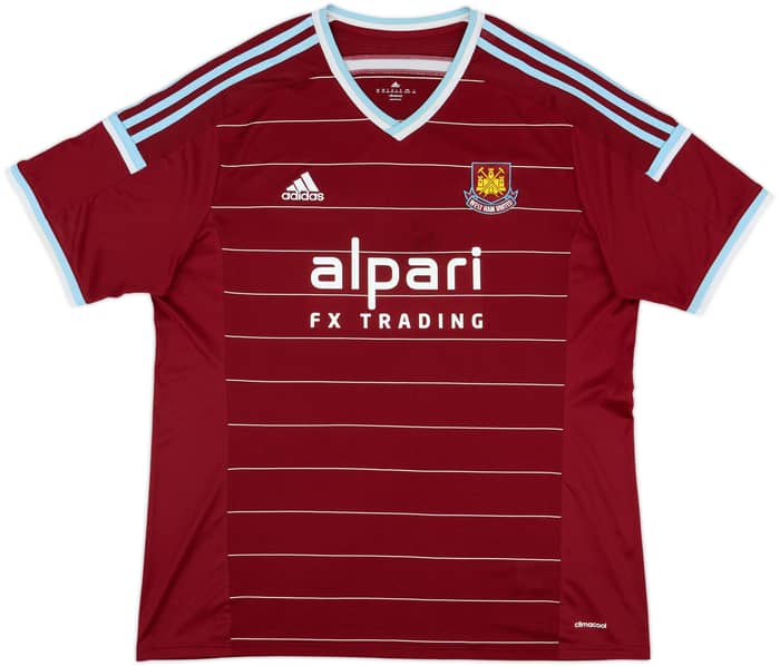 Camiseta de local del West Ham 2014-15 Noble #16 - 6/10 - (XXL)
