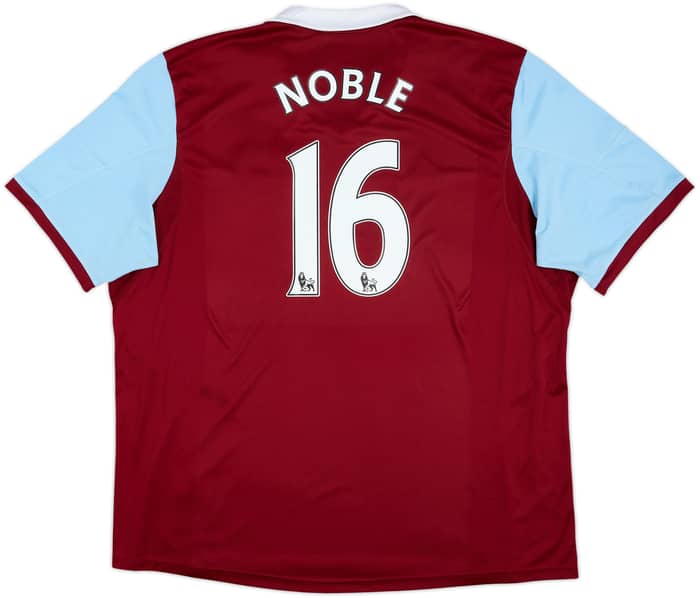 Camiseta de local del West Ham 2013-14 Noble #16 - 7/10 - (3XL)