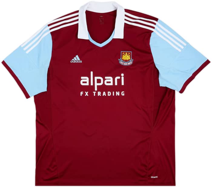 Camiseta de local del West Ham 2013-14 Noble #16 - 7/10 - (3XL)