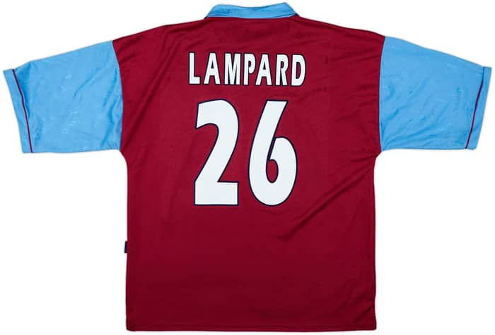 1995-97 West Ham Centenary Home Shirt Lampard #26 - 8/10 - (XXL)