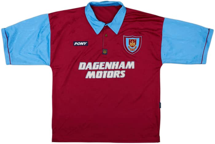 1995-97 West Ham Centenary Home Shirt Lampard #26 - 8/10 - (XXL)