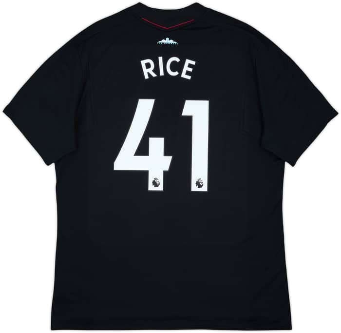 2017-18 West Ham Away Shirt Rice #41 - 8/10 - (XXL)