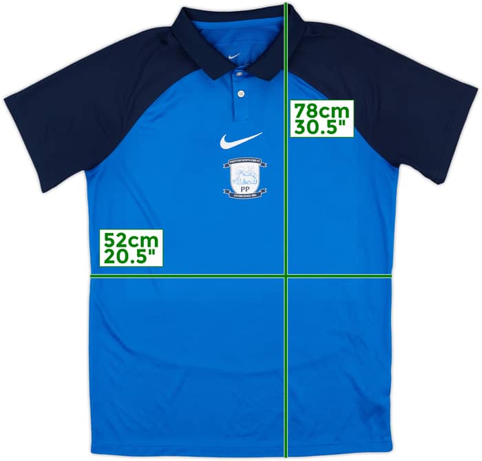 2022-23 Preston North End Nike Polo Shirt - 10/10 - (L)