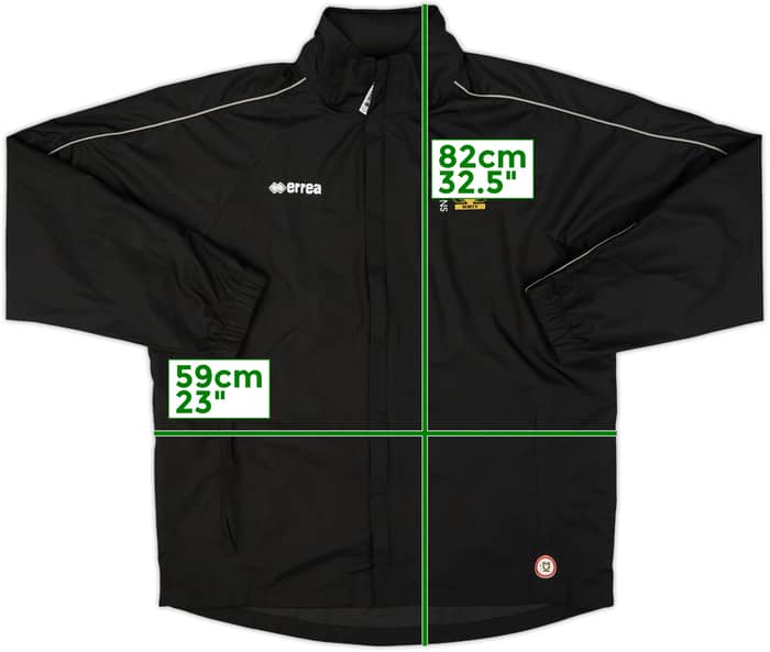 2015-16 MK Dons Errea Hooded Rain Jacket - 9/10 - (M)