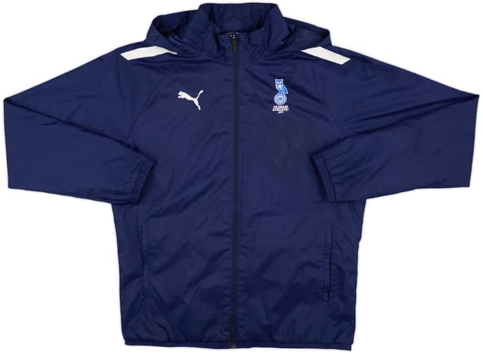 2010-11 Puma Template Hooded Rain Jacket (Oldham) - 8/10 - (L)