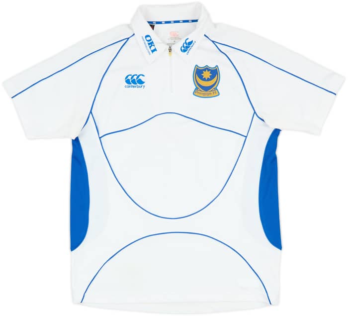 2008-09 Portsmouth Canterbury 1/4 Zip Polo Shirt - 7/10 - (M)