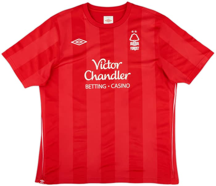 2010-11 Nottingham Forest Home Shirt Morgan #5 - 8/10 - (L)