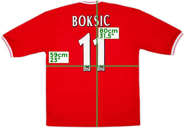 2001-02 Middlesbrough Home Shirt Boksic #11 - 8/10 - (3XL)