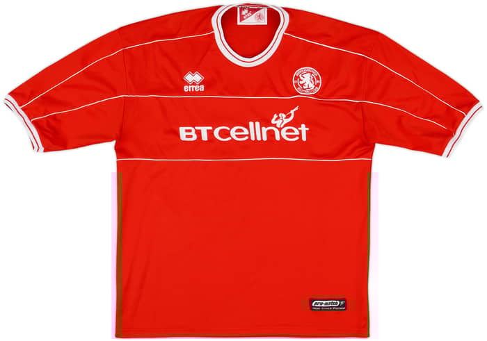 2001-02 Middlesbrough Home Shirt Carbone #10 - 8/10 - (L)