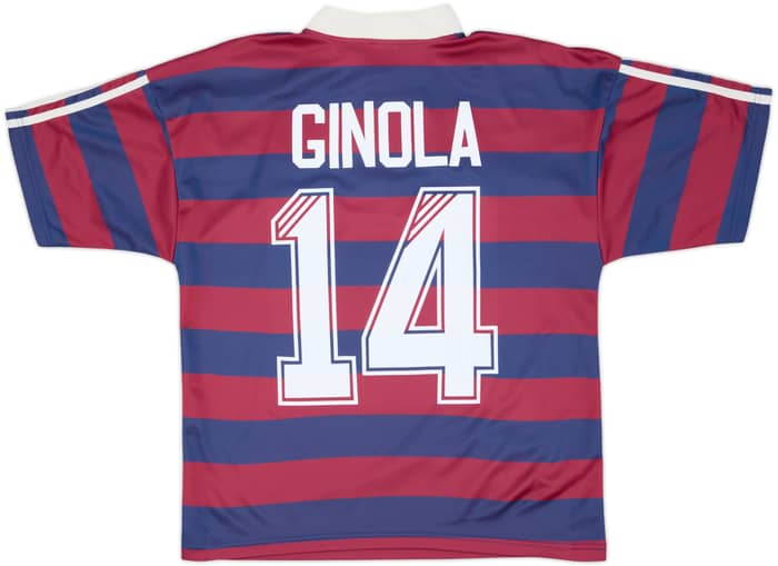 1995-96 Newcastle Away Shirt Ginola #14 - 8/10 - (S)