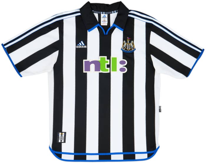 2000-01 Newcastle Home Shirt Shearer #9 - 9/10 - (L)