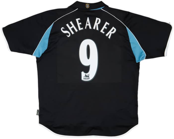 2000-01 Newcastle Away Shirt Shearer #9 - 9/10 - (XL)