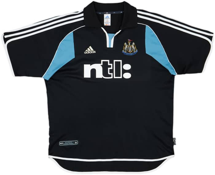 2000-01 Newcastle Away Shirt Shearer #9 - 9/10 - (XL)