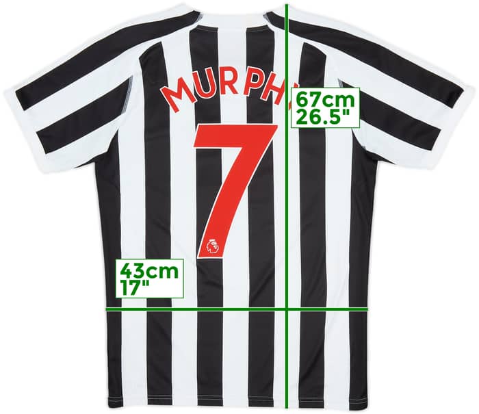 Camiseta de local del Newcastle 2018-19 Murphy #7 - 6/10 - (S)
