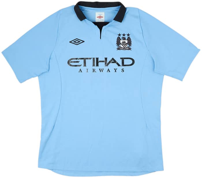 2012-13 Manchester City Home Shirt Toure Yaya #42 - 9/10 - (L)
