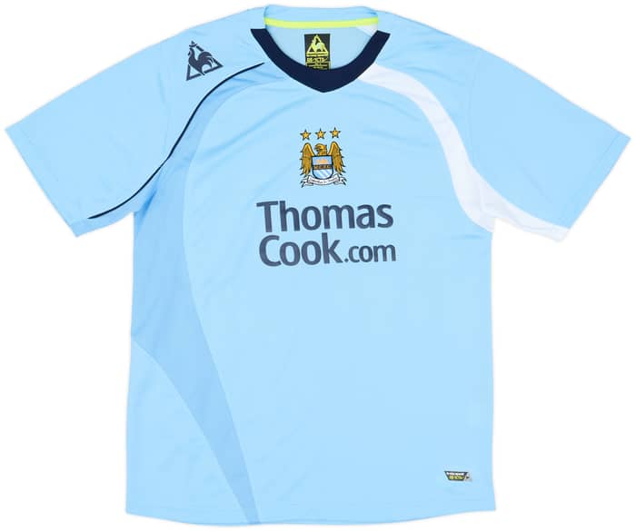 2008-09 Manchester City Home Shirt Elano #11 - 8/10 - (M)
