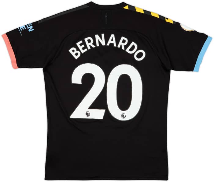 2019-20 Manchester City Away Shirt Bernardo #20 - 8/10 - (M)