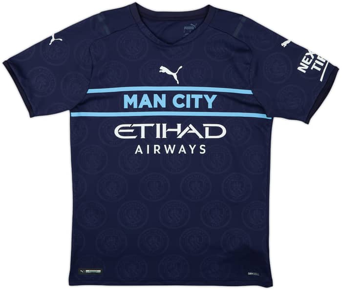 2021-22 Manchester City Third Shirt De Bruyne #17 - 8/10 - (M)