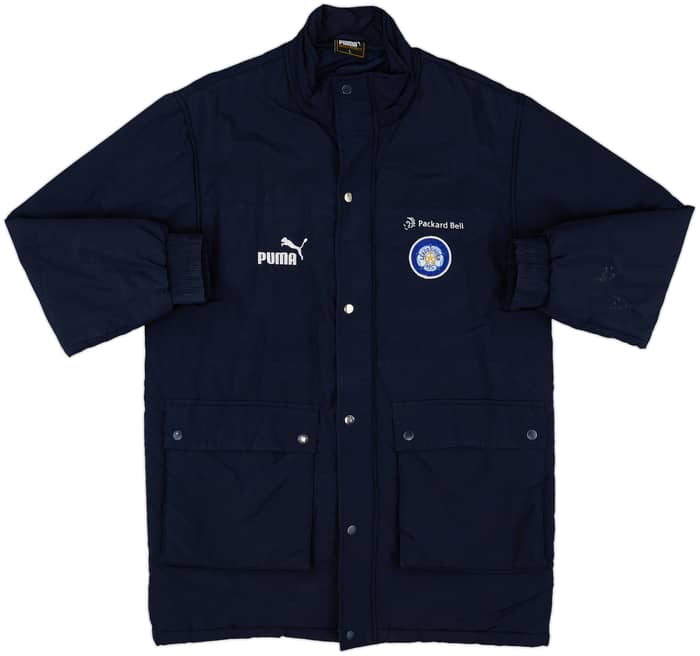 1996-98 Leeds United Puma Padded Bench Coat - 6/10 - (L)