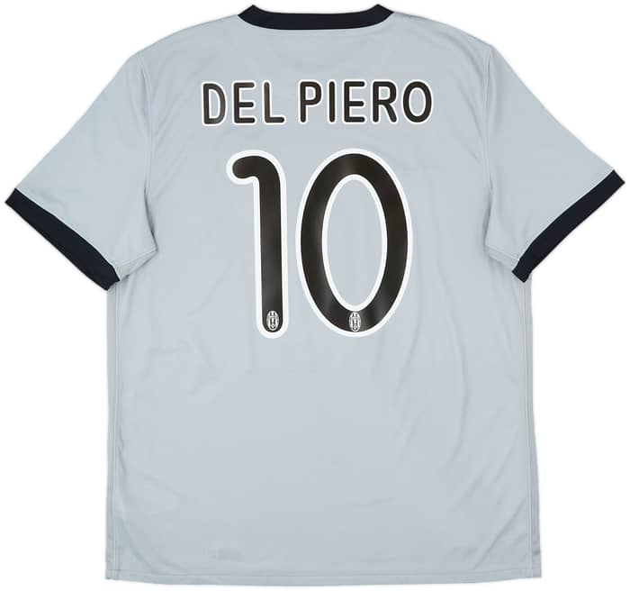 2009-10 Juventus Away Shirt Del Piero #10 - 8/10 - (L)
