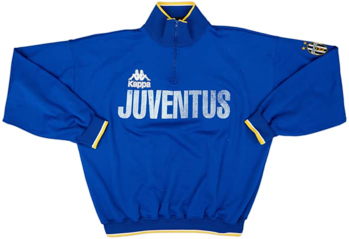 1995-96 Juventus Kappa 1/4 Zip Fleece Top - 6/10 - (XL)