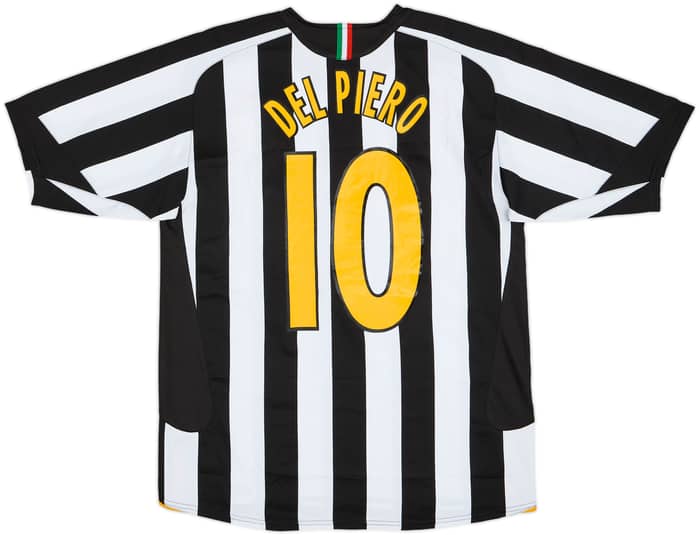 2005-06 Juventus Home Shirt Del Piero #10 - 5/10 - (L)