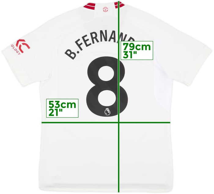 2023-24 Manchester United Third Shirt B.Fernandes #8 - 10/10 - (L)