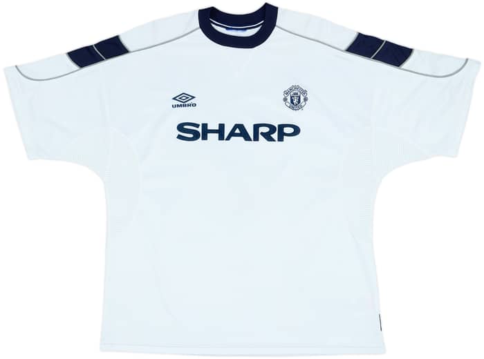 1999-00 Manchester United Third Shirt Beckham #7 - 8/10 - (XXL)