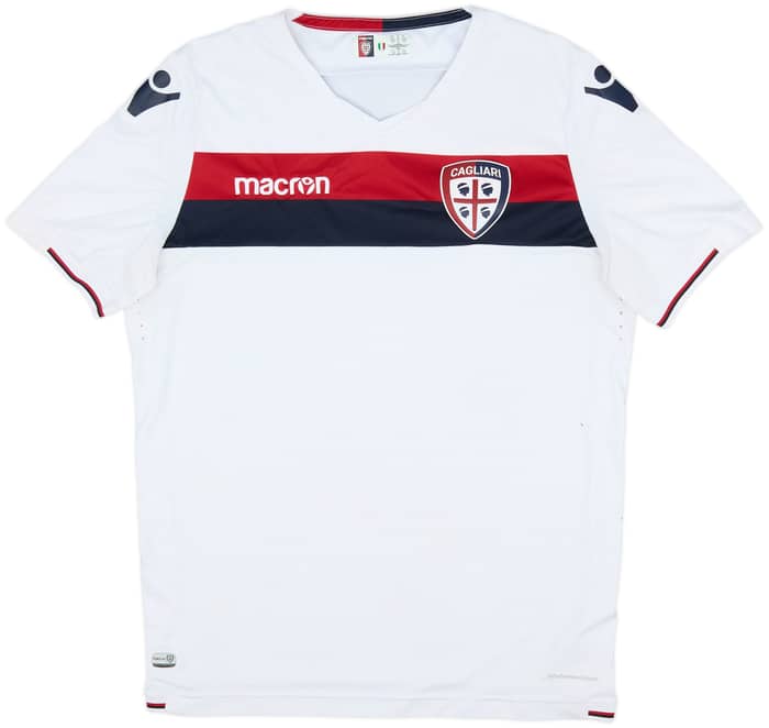 2017-18 Cagliari Away Shirt - 7/10 - (XL)