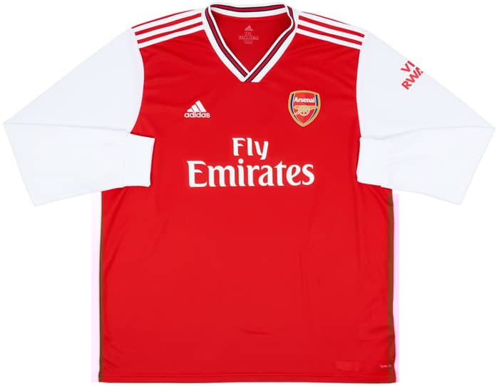 2019-20 Arsenal Home L/S Shirt Saka #77 - 8/10 - (XXL)