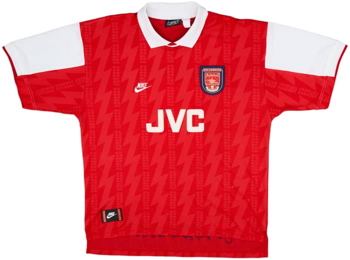 1994-96 Arsenal Home Shirt Bergkamp #10 - 8/10 - (XL)
