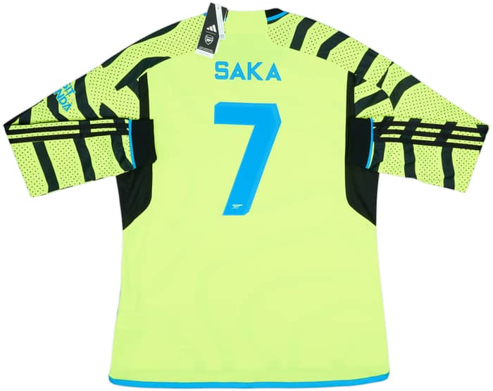 2023-24 Arsenal Away L/S Shirt Saka #7 (XL)