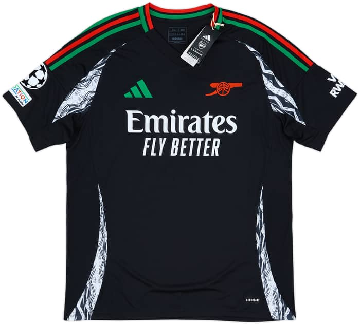 2024-25 Arsenal Away Shirt Saliba #2 (XL)