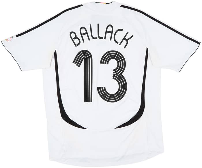 2005-07 Germany Home Shirt Ballack #13 - 5/10 - (L)