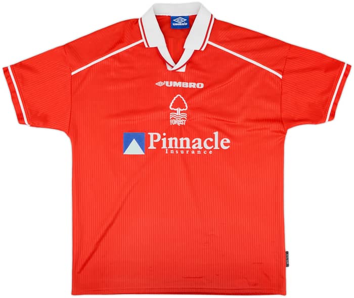1998-00 Nottingham Forest Home Shirt Harkes #30 - 8/10 - (XL)