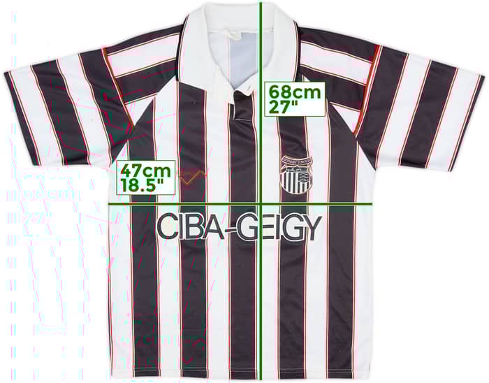 1992-93 Grimsby Town Home Shirt - 7/10 - (M)
