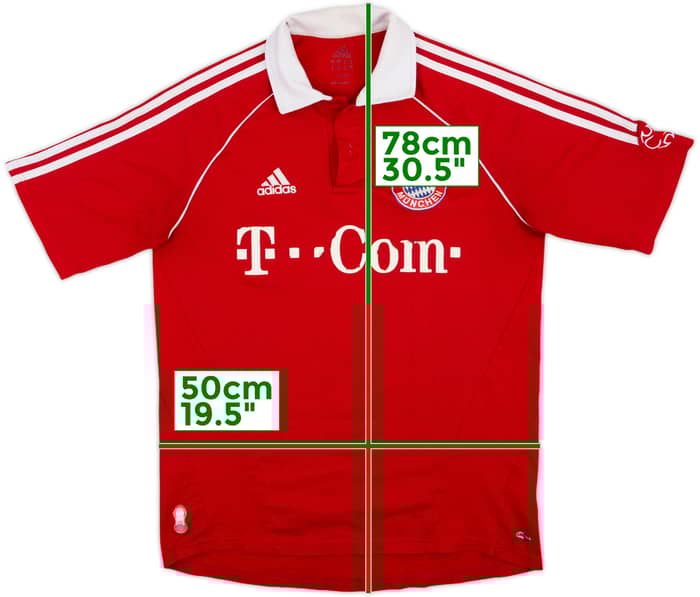 2006-07 Bayern Munich Home Shirt - 4/10 - (M)