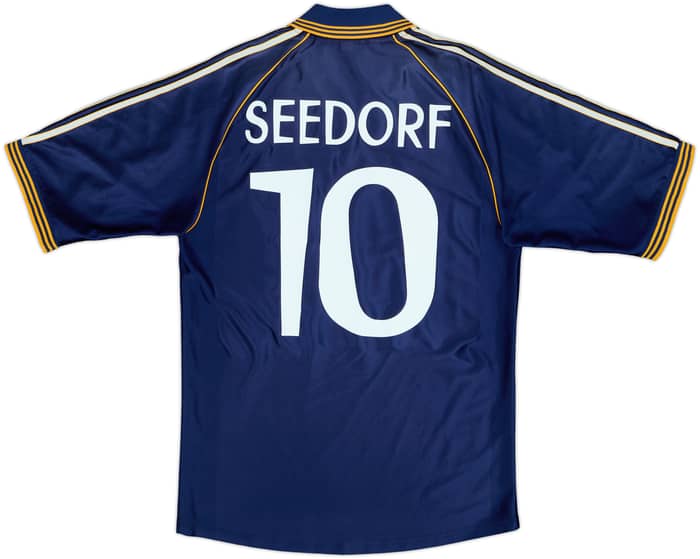 1998-99 Real Madrid Third Shirt Seedorf #10 - 6/10 - (L)