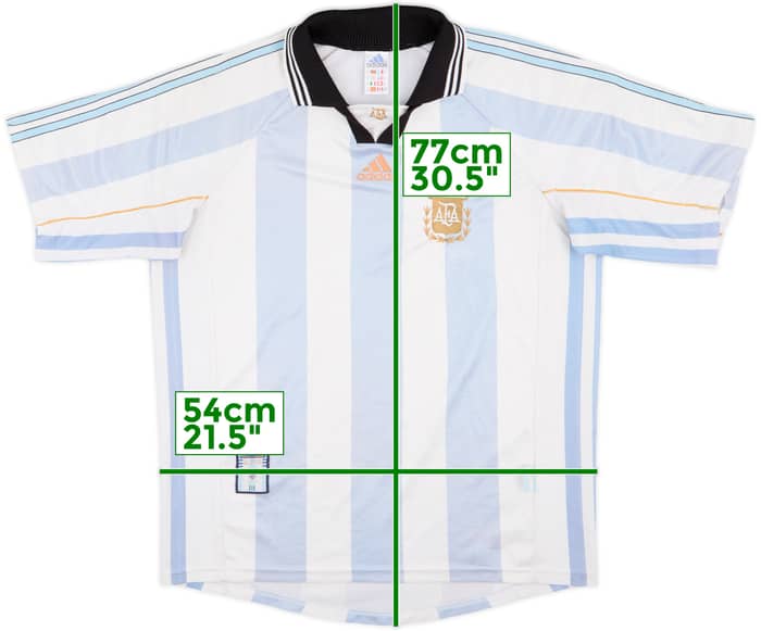 1998-99 Argentina Home Shirt - 4/10 - (M)