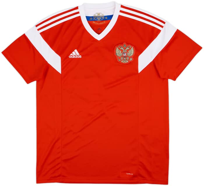 2018-19 Russia Home Shirt Dzyuba #22 - 8/10 - (L)