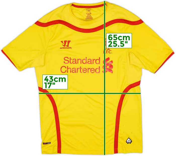 2014-15 Liverpool Away Shirt - 6/10 - (XL.Boys)