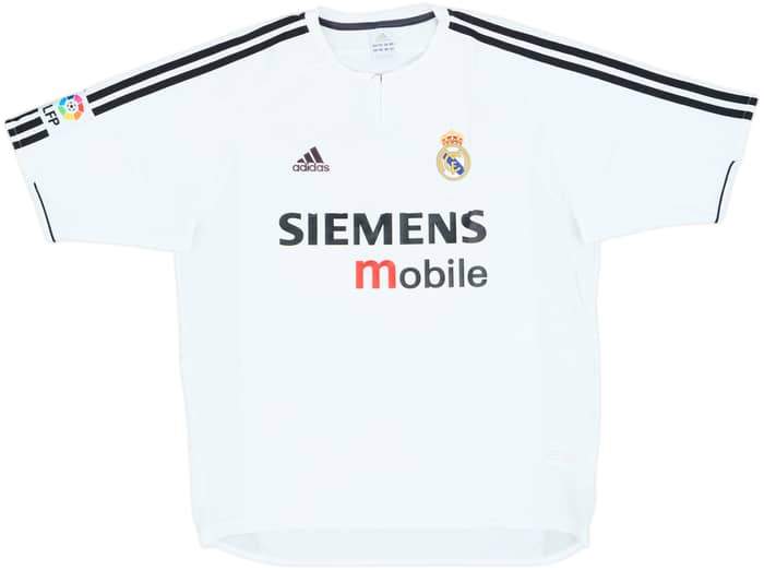 2003-04 Real Madrid Home Shirt Beckham #23 - 7/10 - (L)