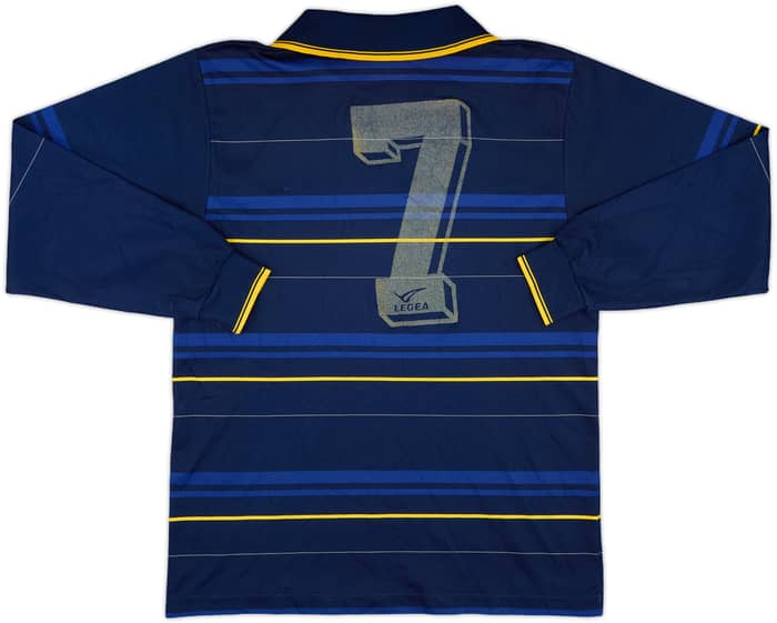 1998-99 Parma Third L/S Shirt #7 - 4/10 - (XL.Boys)