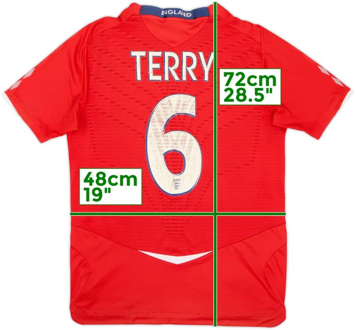 2008-10 England Away Shirt Terry #6 - 5/10 - (S)