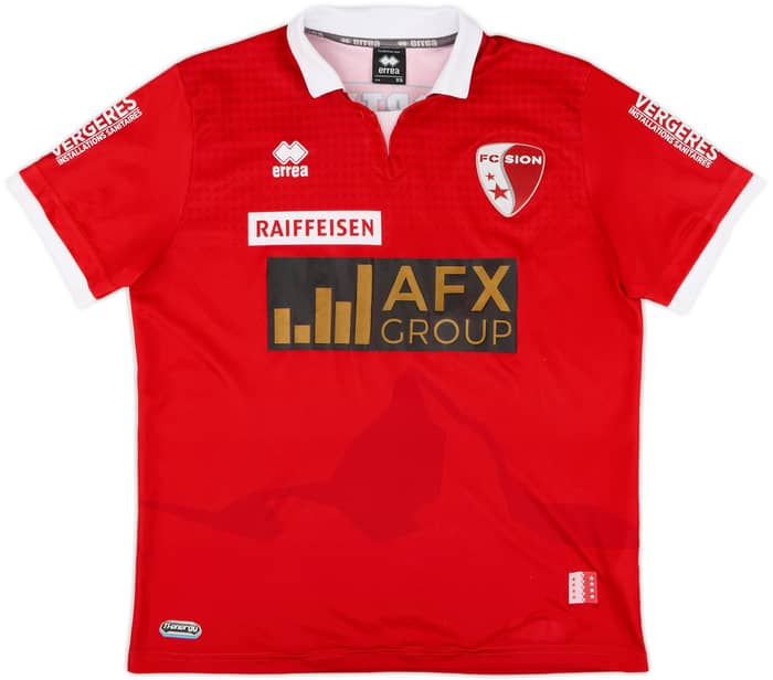2016-17 FC Sion Home Shirt - 8/10 - (XS)
