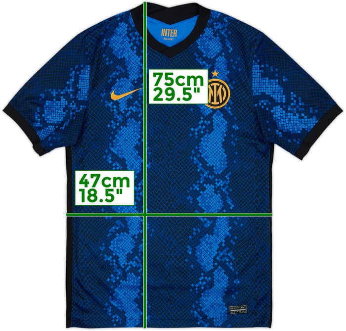 2021-22 Inter Milan Home Shirt - 5/10 - (S)