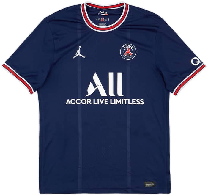2021-22 Paris Saint-Germain Home Shirt Messi #30 - 9/10 - (M)